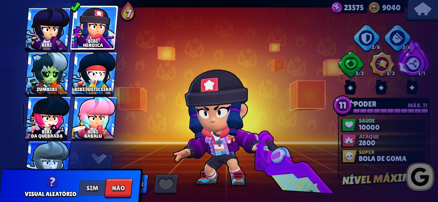 Conta quase full de Brawl Stars, criada em 2019