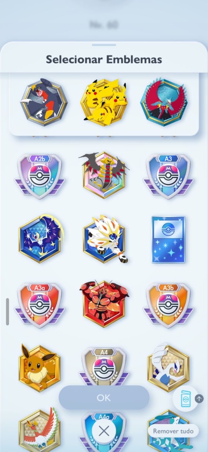 Pokémon TCG Pocket | Nível 60 | Master Ball | Vários Decks META + Cartas Raras