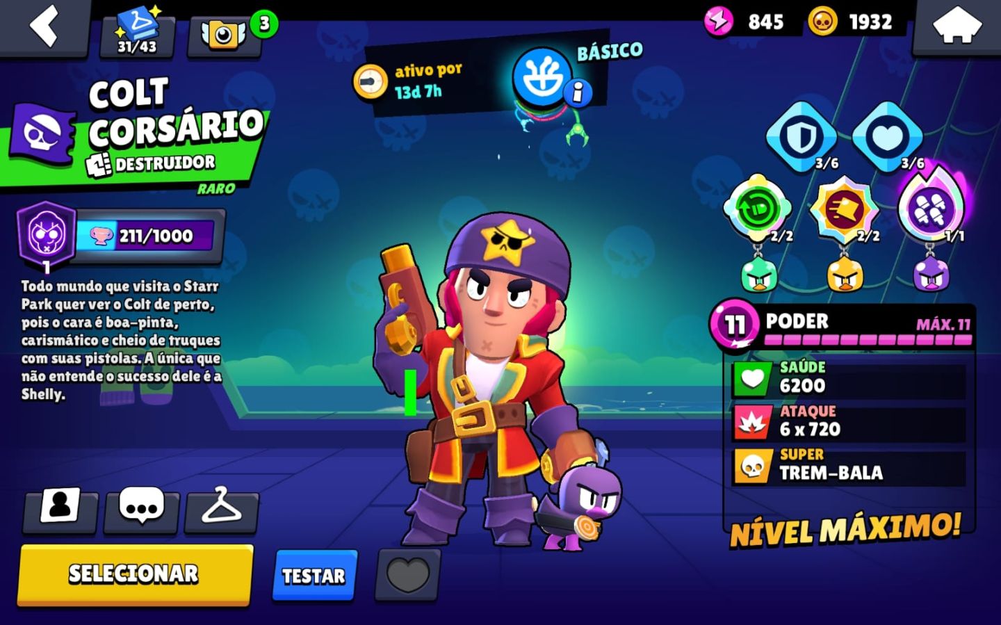 CONTA DE BRAWL STATS À VENDA, +20 PASSES COMPRADOS ANO 2019 80K DE TROFÉUS.