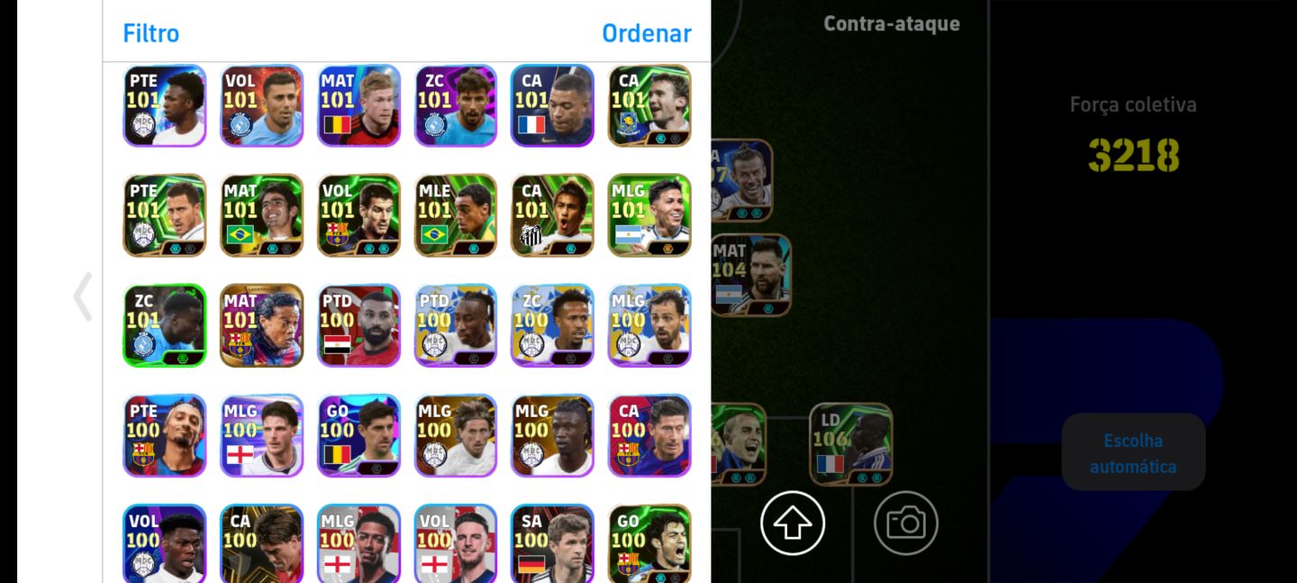 Conta de efootball bale big time +nesta +thuram e adriano