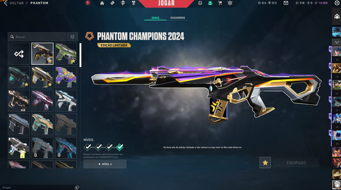 Conta Muito Rara 4600 Gastos 164 skins - As melhores skins, kuronami, champions