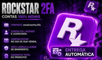 Conta de Rockstar para Fivem | 2FA Inclusa ENTREGA AUTOMATICA