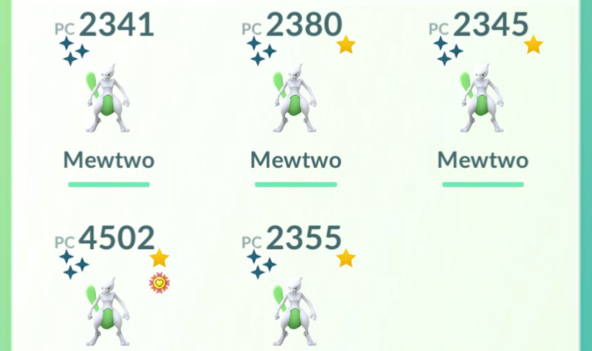 Mewtwo brilhante