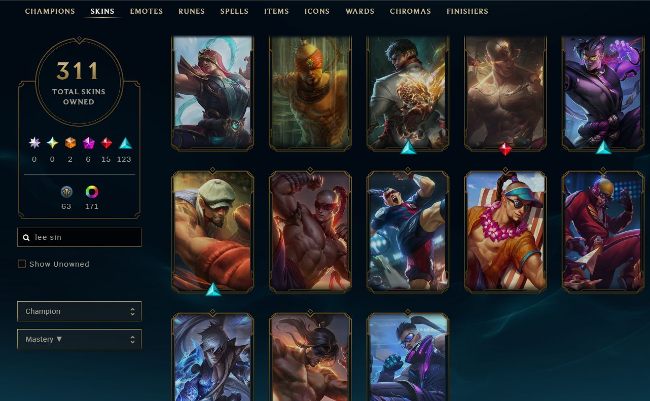 Conta LoL Diamante | 311 Skins | 63 Legado | Nível 422 | +Valorant e TFT