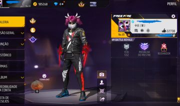 CONTA DE FREE FIRE GEMADA LVL 81 FULL ACESSO