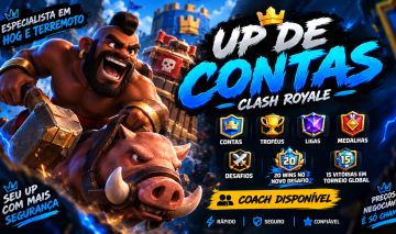 UP DE TROFÉUS E MEDALHAS CLASH ROYALE, JOGADOR PROFISSIONAL