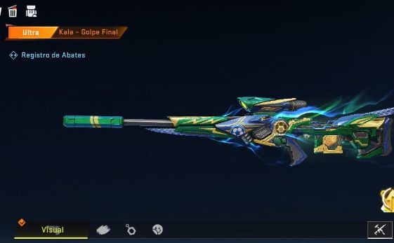 Conta de blood Striker a venda com várias skins eternas e ultra e skins raras