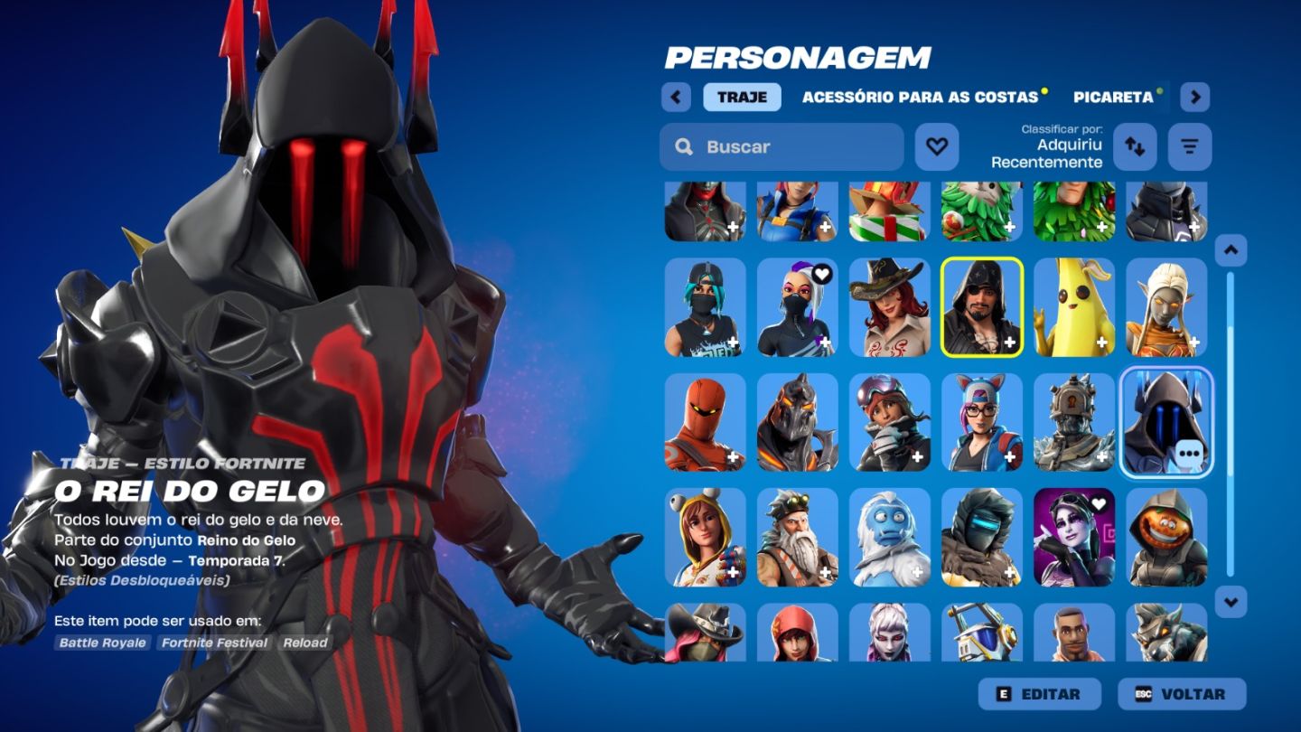CONTA DE FORTNITE COM 43 SKINS | Calamity | PROMOÇÃO!
