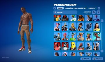 413 skins raras S1 Travis Scott Fundador STW Apple Camp Guerreira Mundial