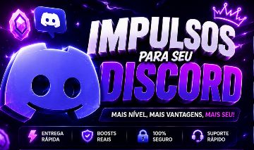 [MELHOR PREÇO DA GGMAX] - IMPULSOS DISCORD BOOST - IMPULSOS 1/3 MÊS