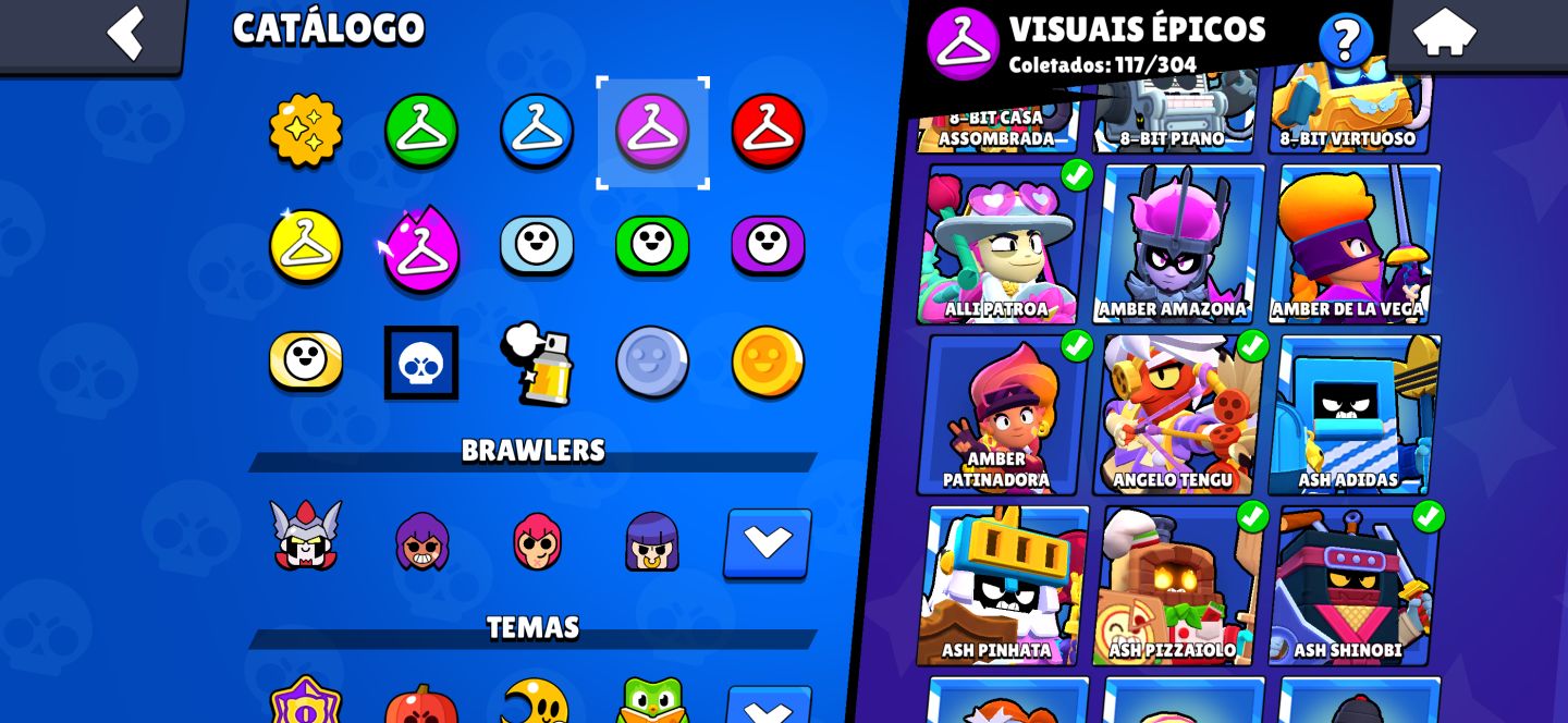 39K DE TROFÉUS COM SKIN DO DAMIAN TERRORNAUTA HALLOWEEN