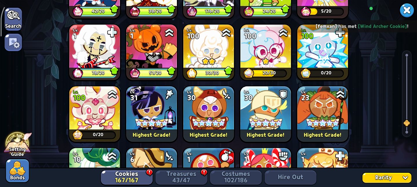 Conta para iniciantes COOKIE RUN:KINGDOM