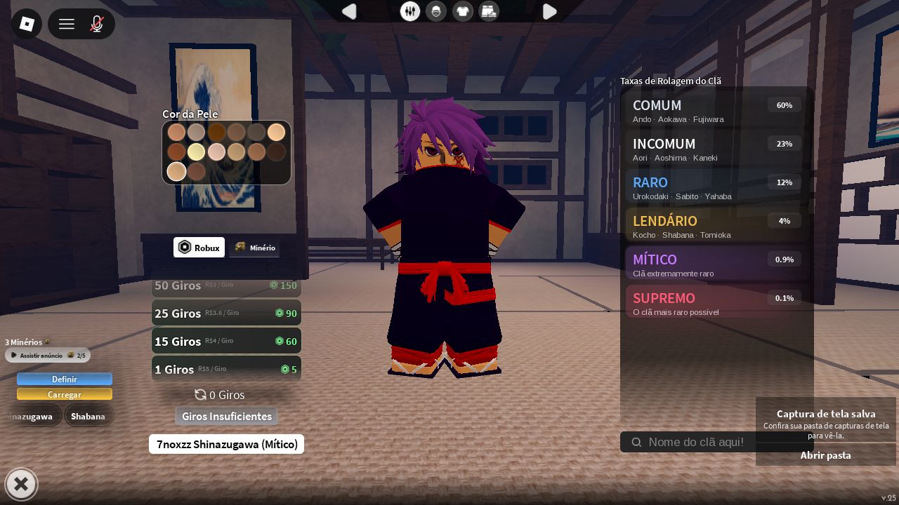 Conta Antiga Roblox upada e com skins