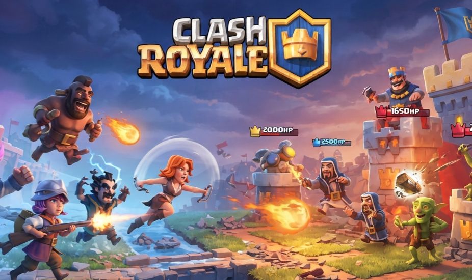 CONTA CLASH ROYALE FULL TROFÉUS