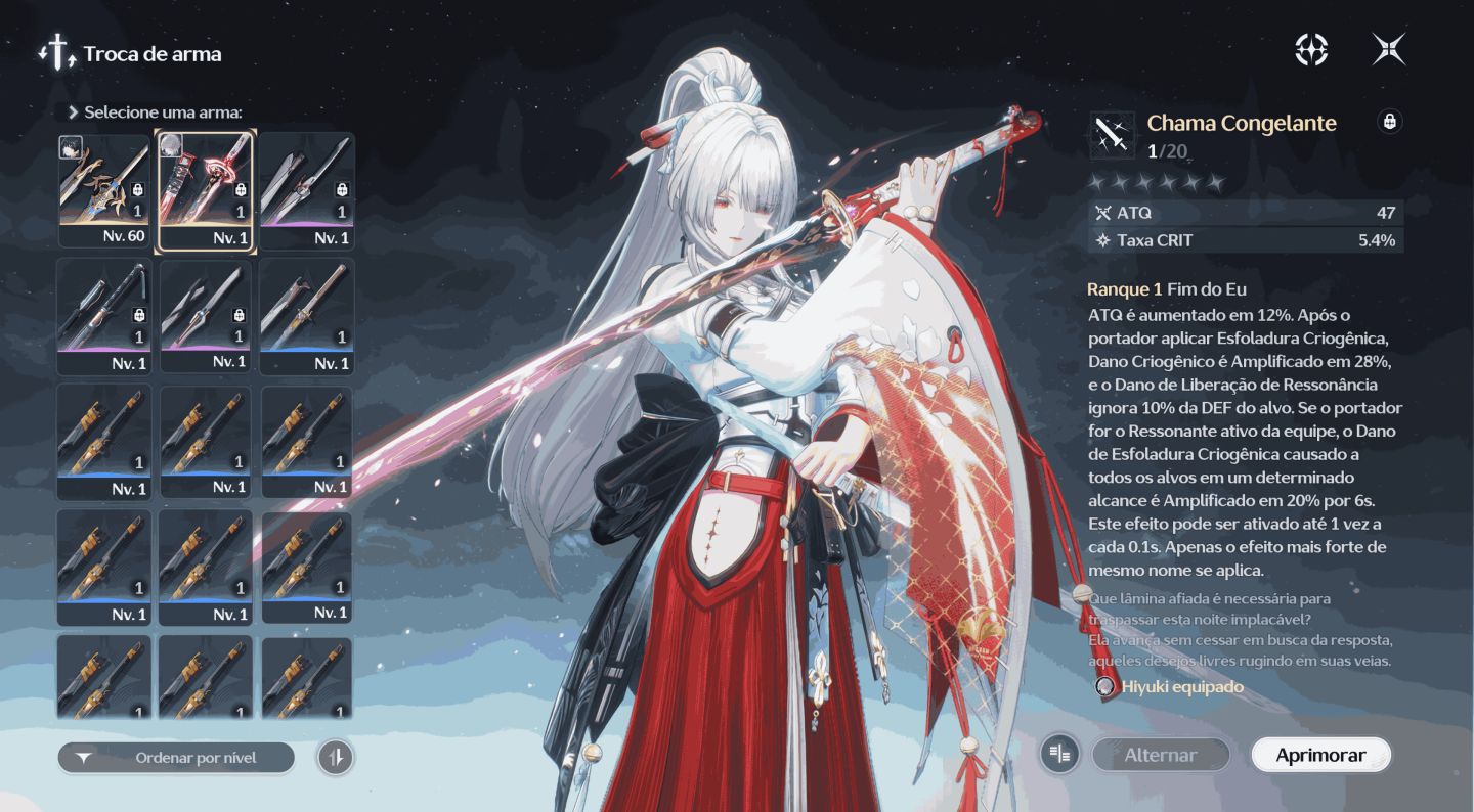 Wuthering Waves - Contas Reroll Collab Cyberpunk - Varias Lucys S3 a S6 e Mais