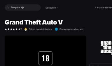 CONTA EPIC GAMES COM GTA V e MUITOS - Epic Games - GGMAX