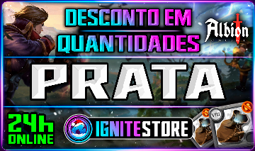 PRATA ALBION ONLINE - SERVIDOR AMERICAS - (DESCONTO EM GRANDES QUANTIDADES)