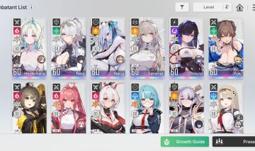 Conta Chaos Zero Nightmare lvl 55 mid game
