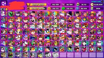 CONTA BRAWL STARS 2020 | 83.154 TROFÉUS | 106 BRAWLERS | 459 SKINS