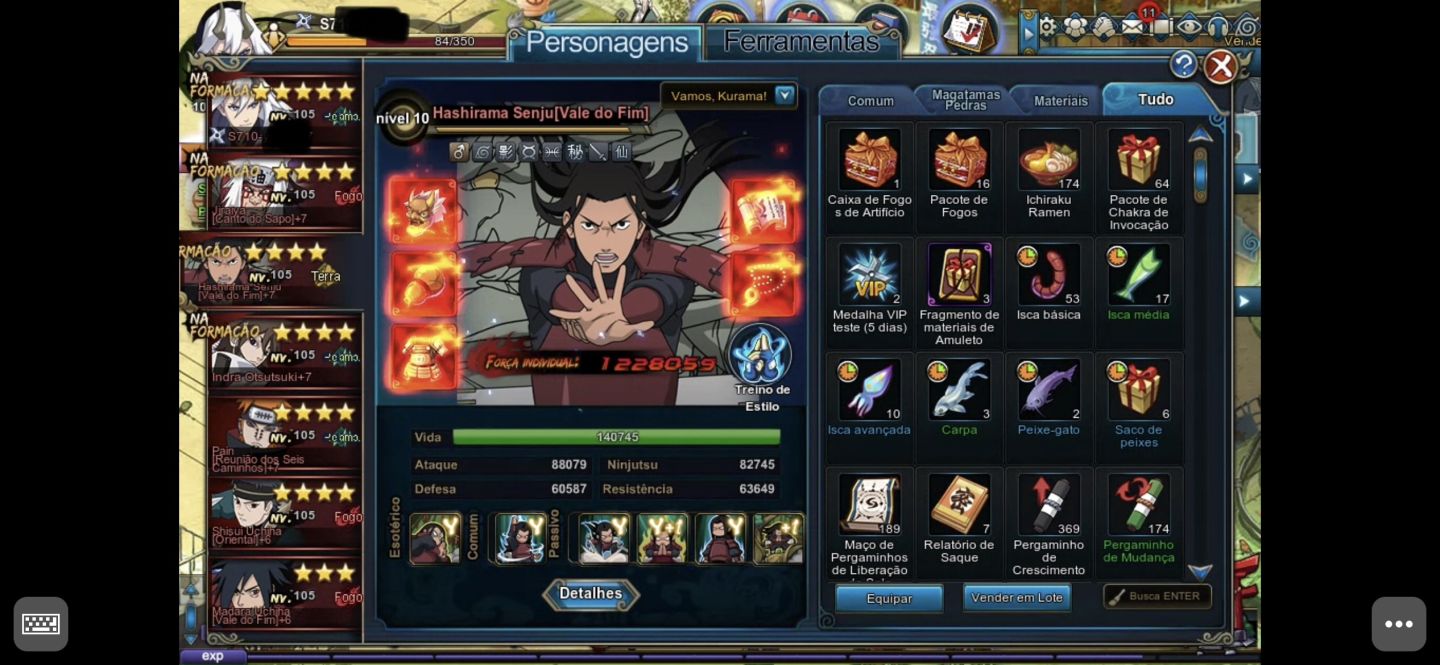 Naruto online 4k de força COM NINJAS METAS!