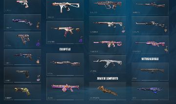 CONTA PRATA SMURF VALORANT FULL ACESSO 500+ GASTO (FLORETEREA, CELESTIAL, ION)