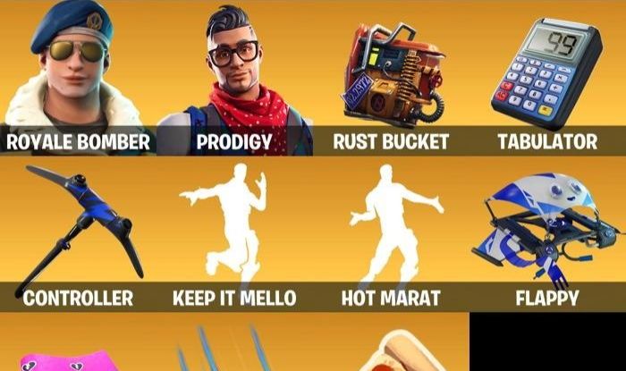 CONTA FORTNITE COM BOMBER ROYALE, PRODIGY, CALAMIDADE & 18 SKINS OLDS