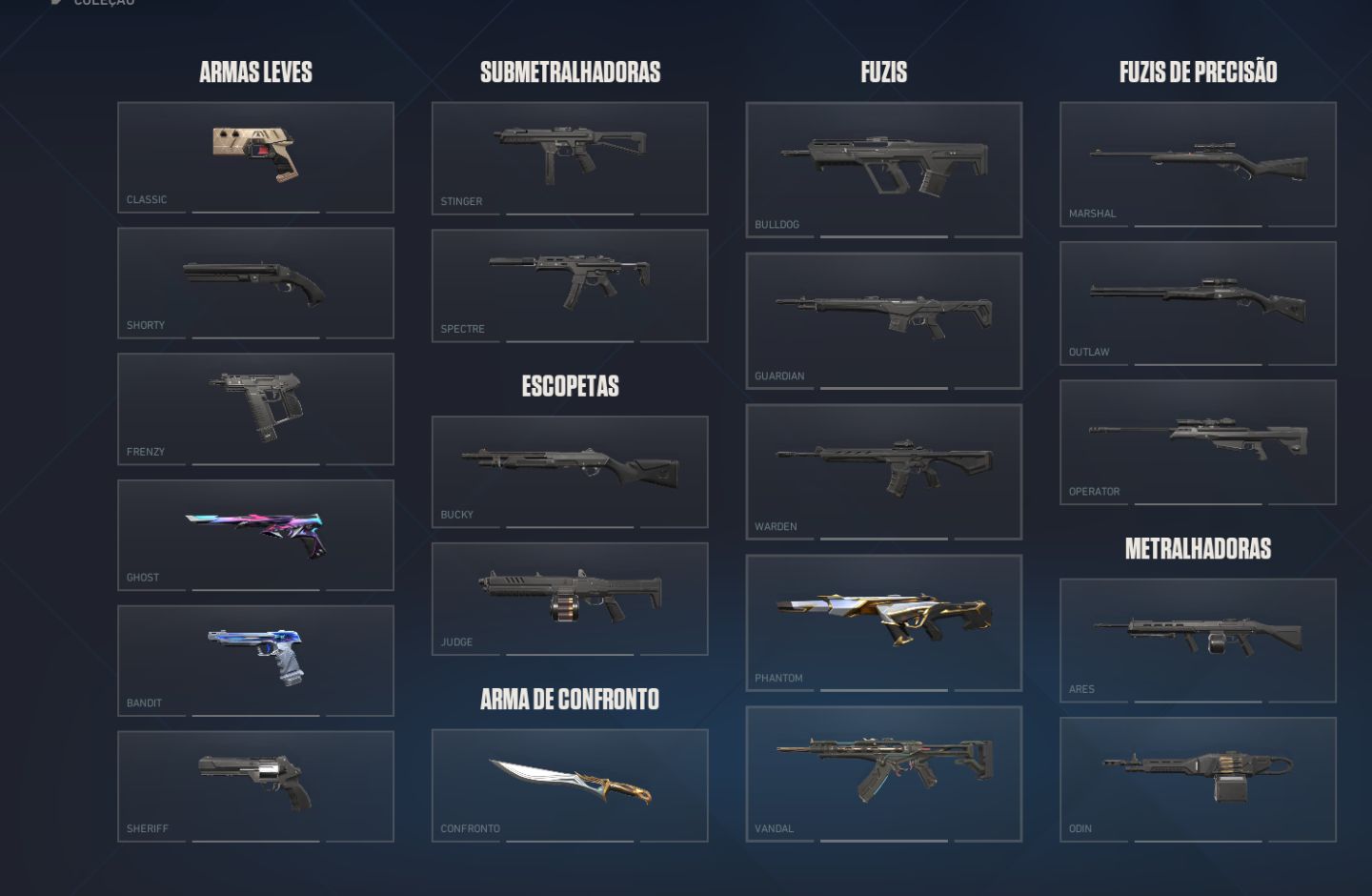 Conta com skins full acesso, phantom Champions 2026 (negocio)