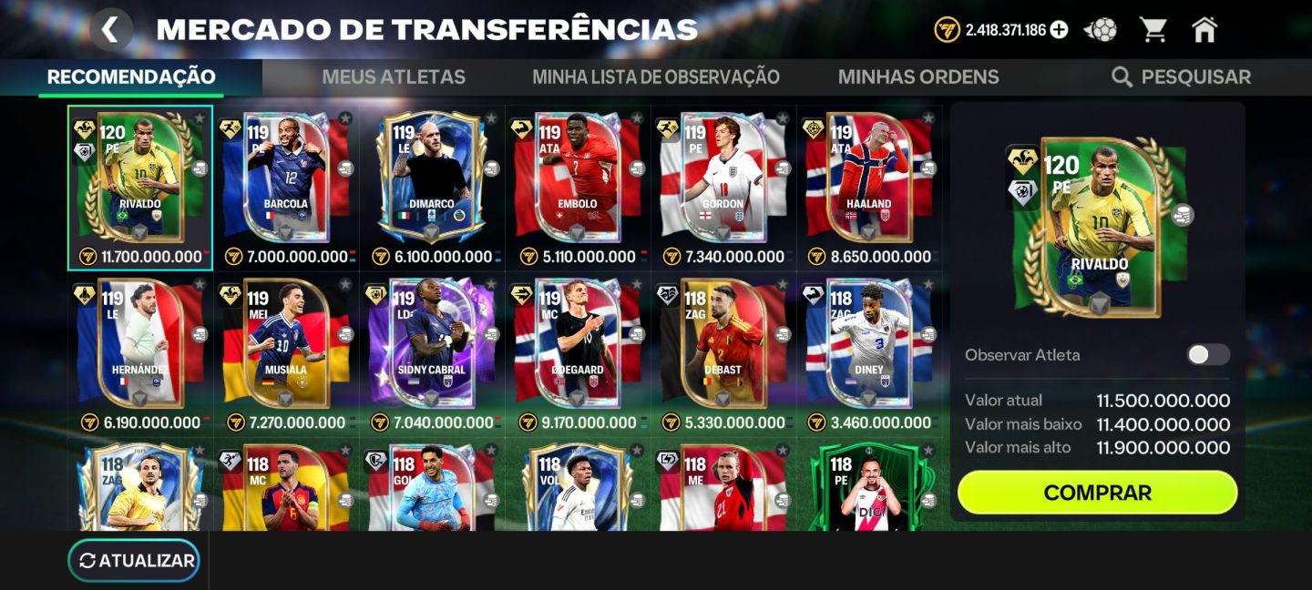 CONTA FC MOBILE GER 126