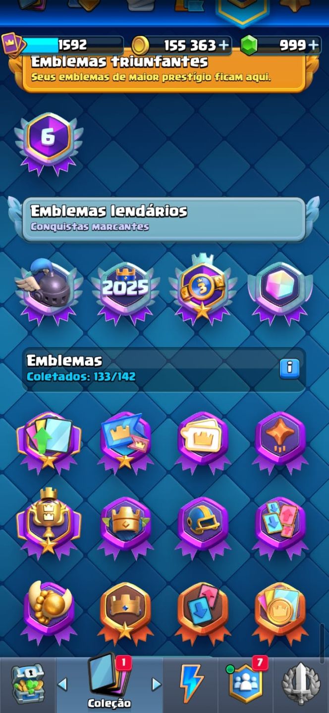 Conta Clash Royale - 6 Anos de Conta - Full Deck