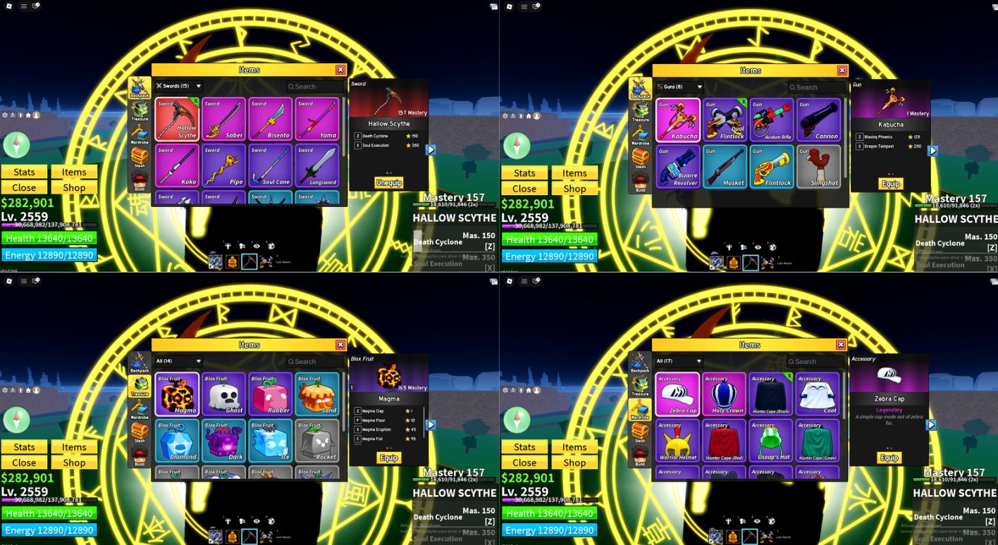 Conta de Blox fruits Completa com Buddha permanente, Muitas Gamepass e Itens
