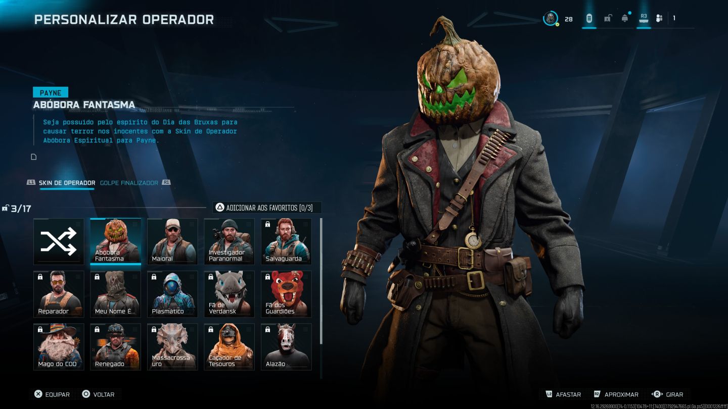 Conta warzone básica