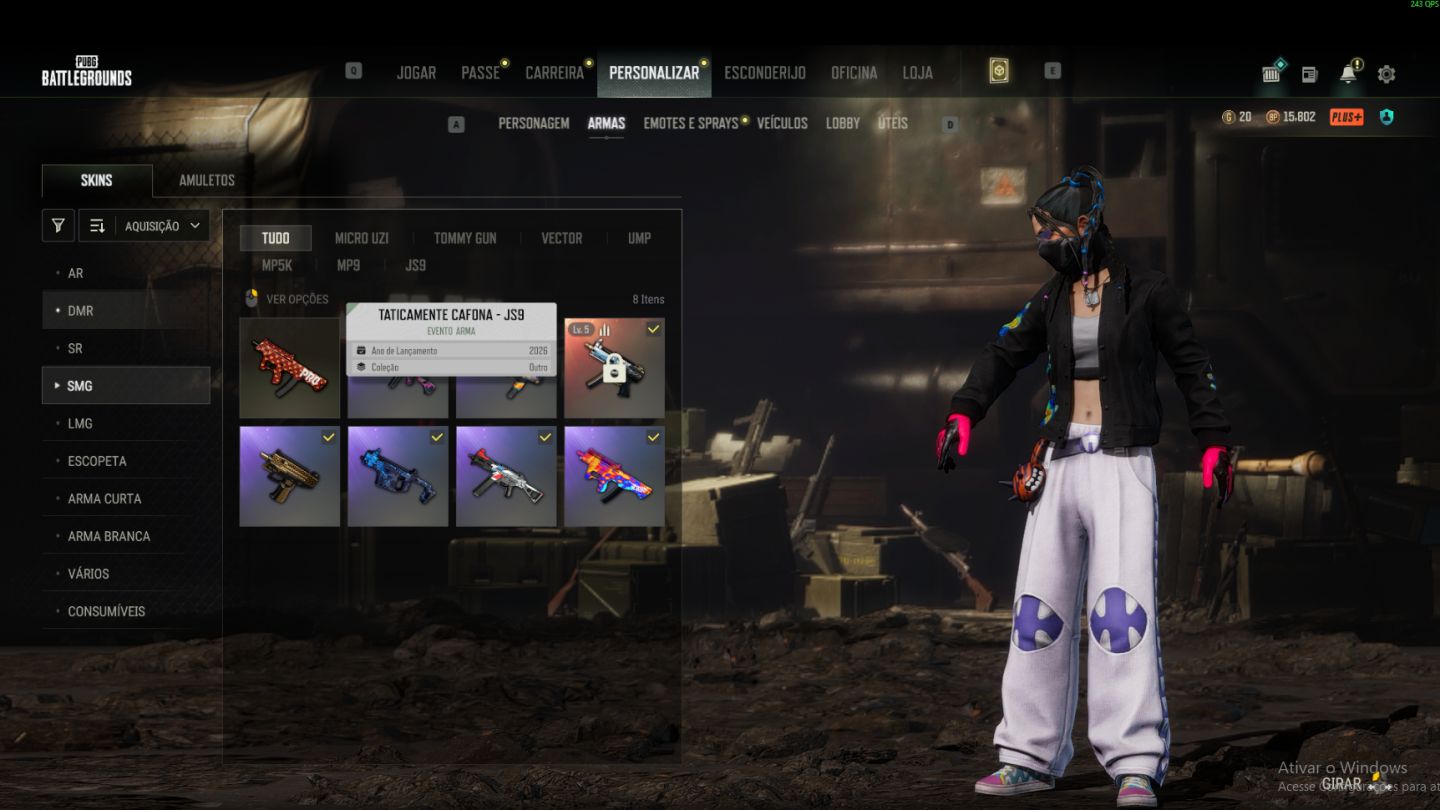 CONTA LV500 AUG MINOTAURO NIVEL 10 - MP5 INVERNAL NIVEL 5 + BUGATTI CHIRONN
