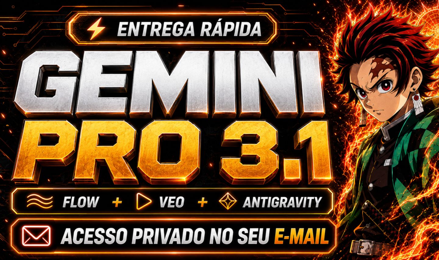 GEMINI PRO + FLOW 1k + VEO 3.1 + Antigravity - PRIVADO ATIVAÇAO AUTOMATICA