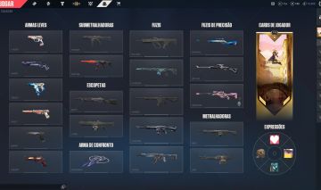 Conta valorant lvl 155 elo prata 3