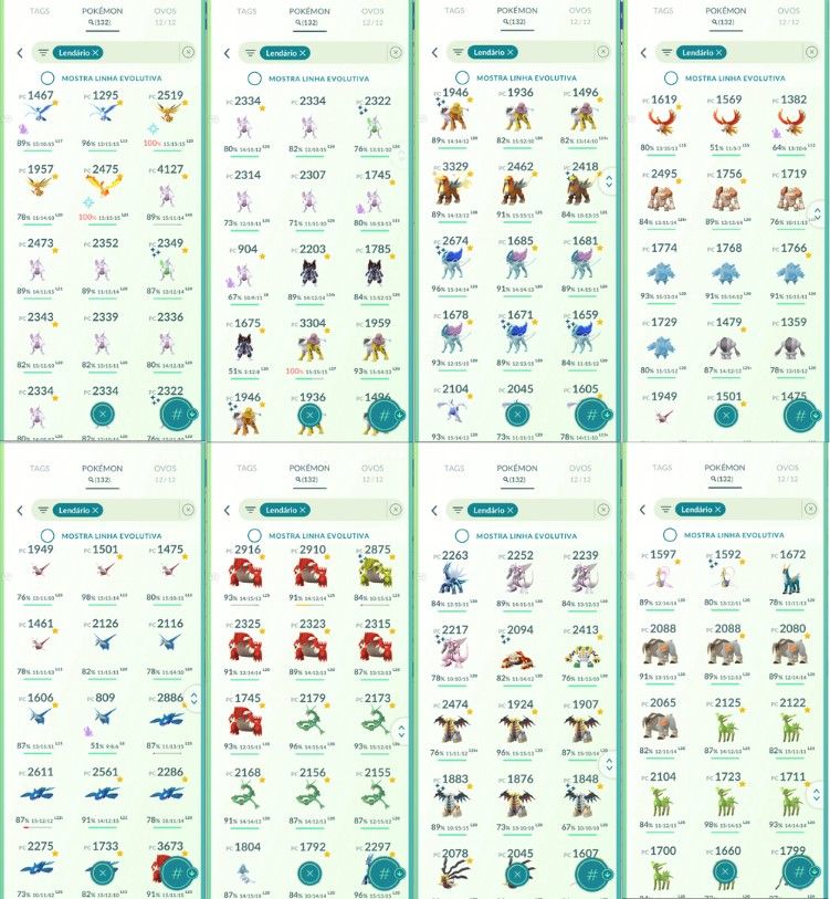 CONTA POKEMON GO LEVEL 51 | 132 LENDARIO | 191 BRILHANTE | 3 LENDARIO IV 100