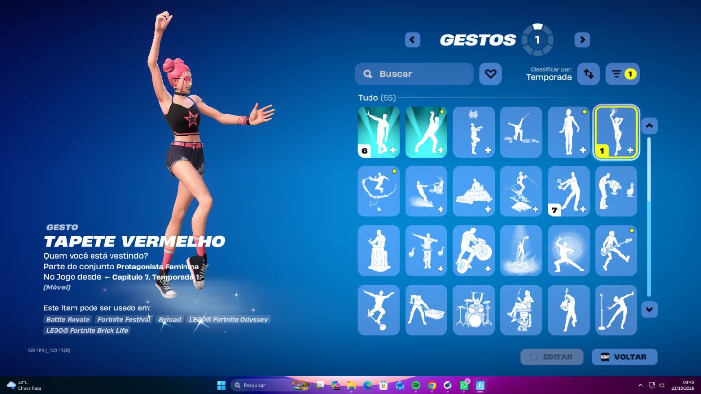 Conta de fortnite try hard