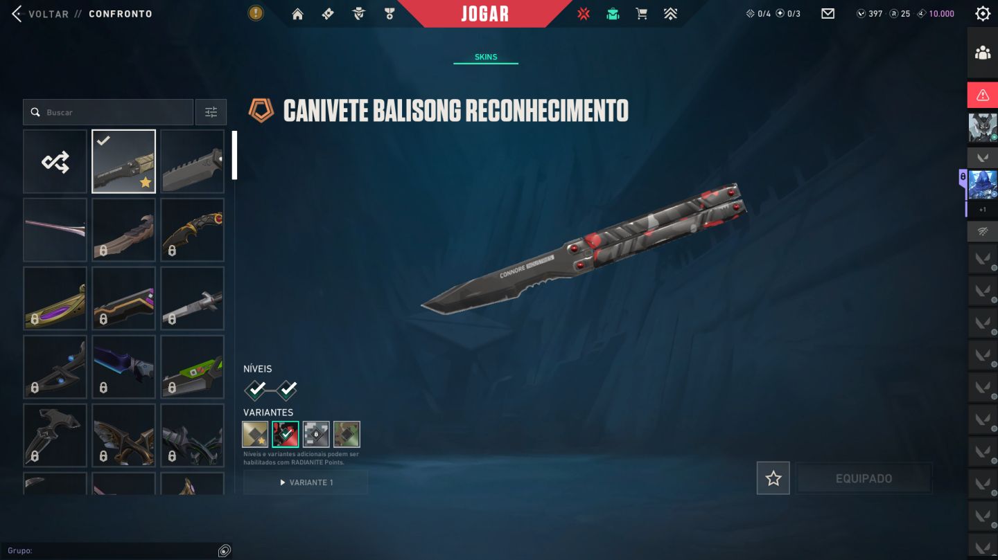 CONTA VALORANT PERMANENTE | SKINS DE ARMAS + FACAS