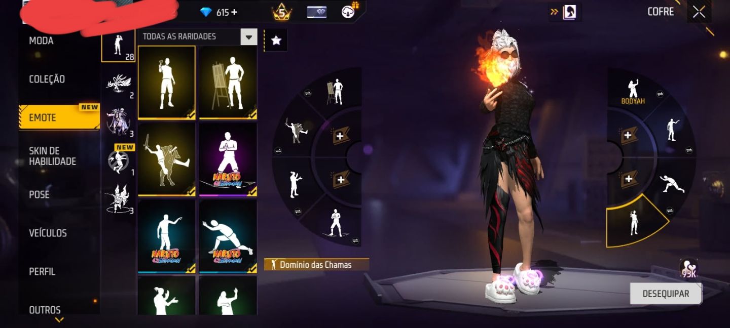Conta d free fire p hj