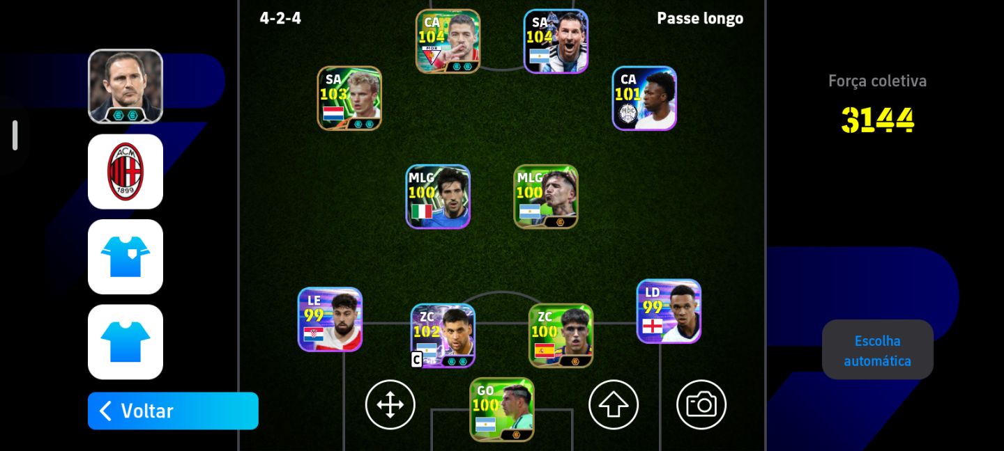 Efootball Conta Com Luiz Suárez 104 E Messi 104 Força Coletiva 3144