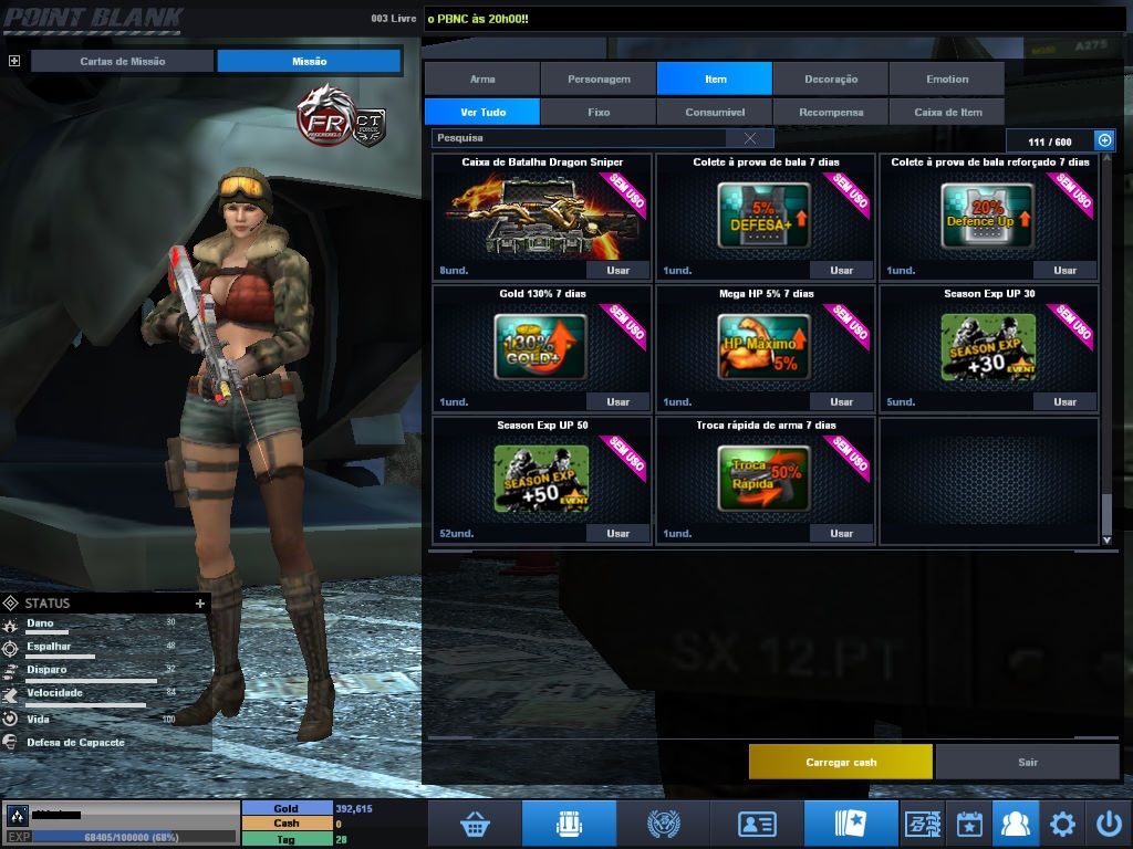 CAPITÃO 1 68% , KD EXCELENTE 100% ÚNICA IMPECAVEL !