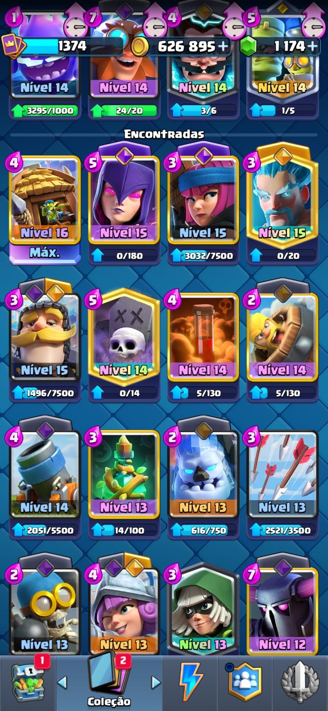 Conta de Clash royale || Muito evoluída e cheia de Recursos!
