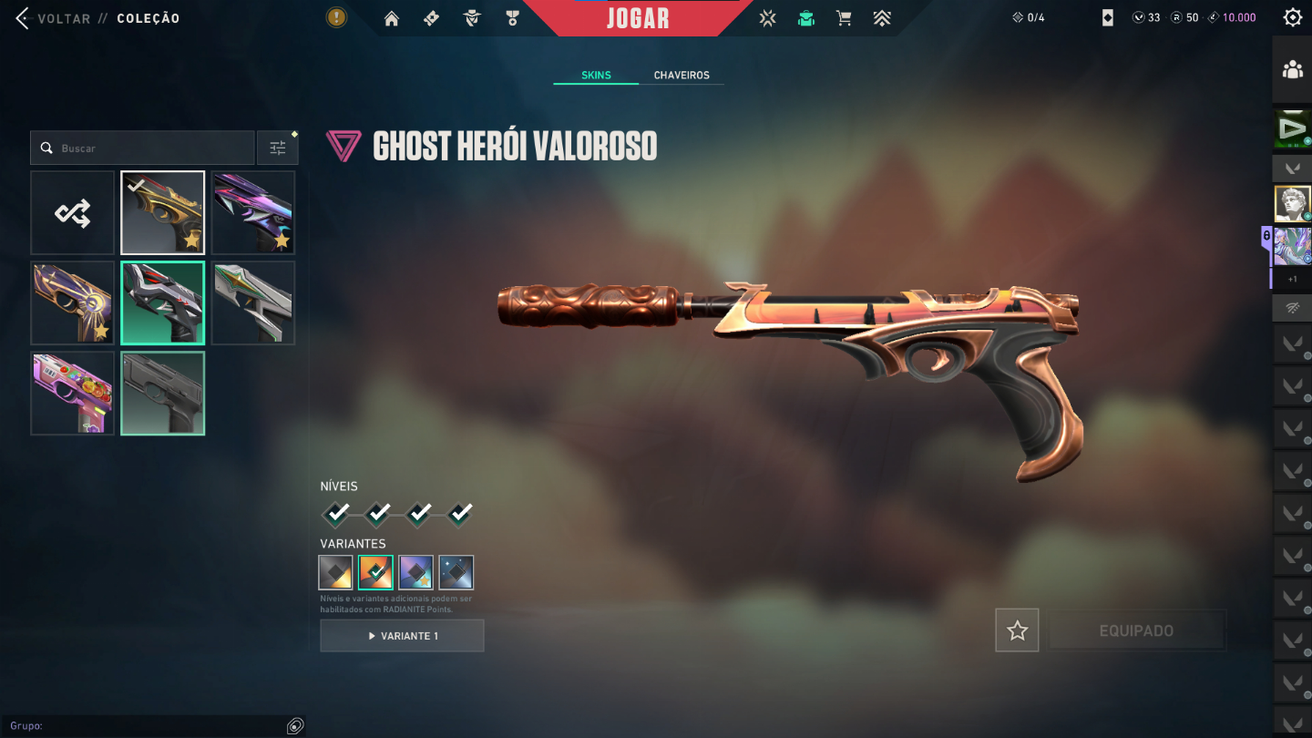 Conta de valorant fa 4 k gastos