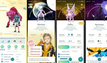 CONTA POKEMON GO LEVEL 50 | 106 LENDARIO | 50 BRILHANTE | MEWTWO IV 100