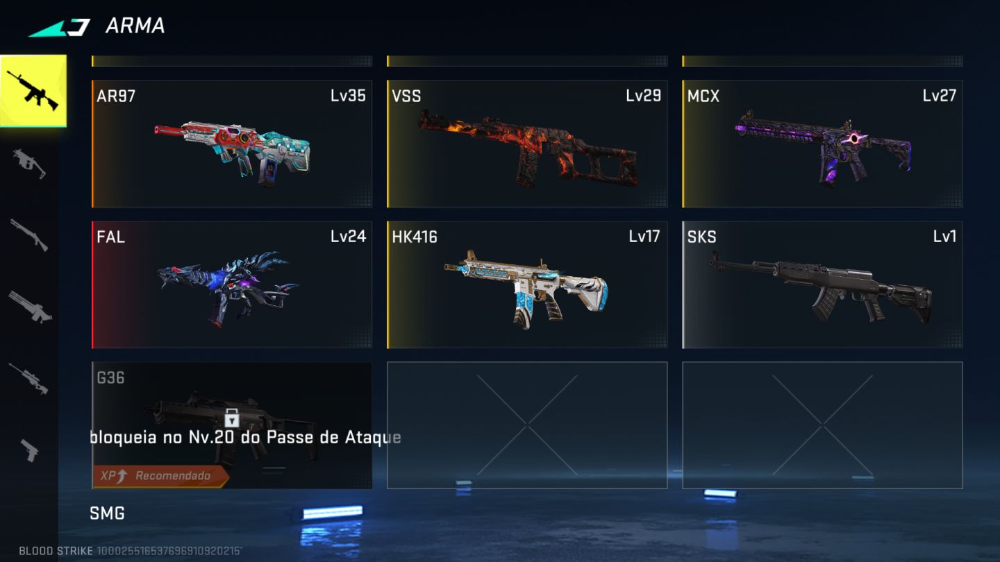 Conta blood strike 2 eterna e 1 deluxe, Preço pra sair logo!