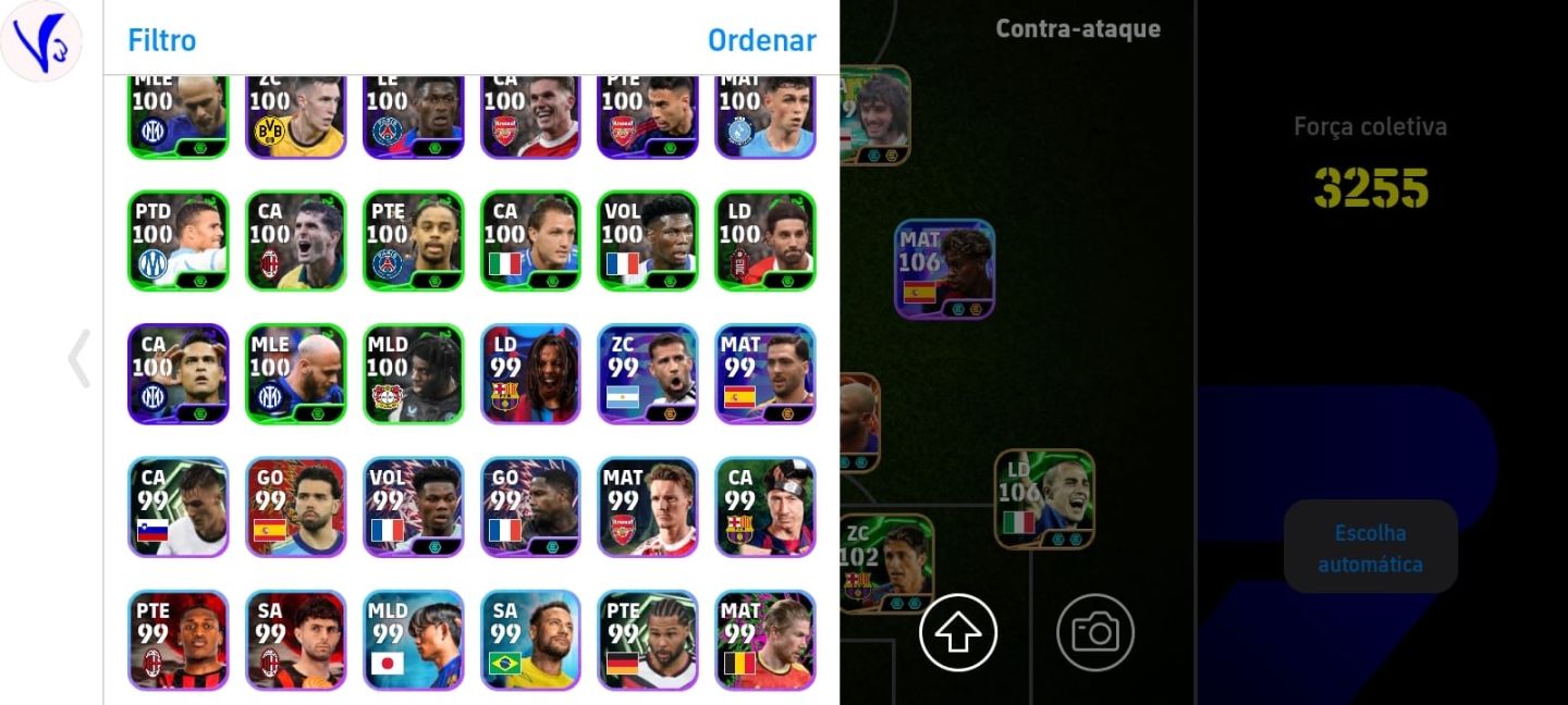 Conta Full Muito Braba e Cheia de Jogadores Raros