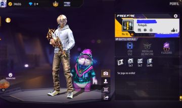 CONTA FREE FIRE LVL 16 | FOICE ECLIPSE LUNAR + CAVALO PENUMBRA + TROCA NICK