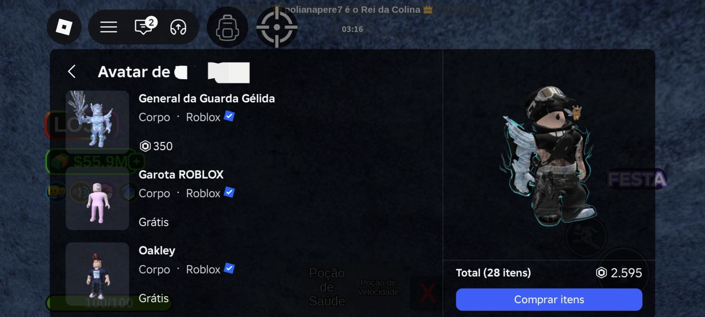 Conta de Roblox Premium!