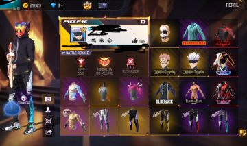 CONTA FREE FIRE OPORTUNIDADE 1250+ PEITORAIS, 15 ARMAS EVO FULL