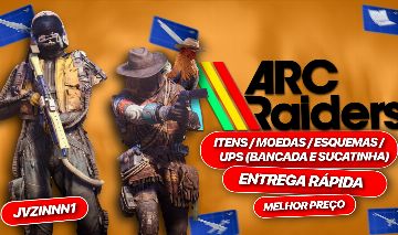 ARC RAIDERS MENOR PREÇO! ITENS, ARMAS, MOEDAS, ESQUEMAS (ENTREGA 24 HORAS)