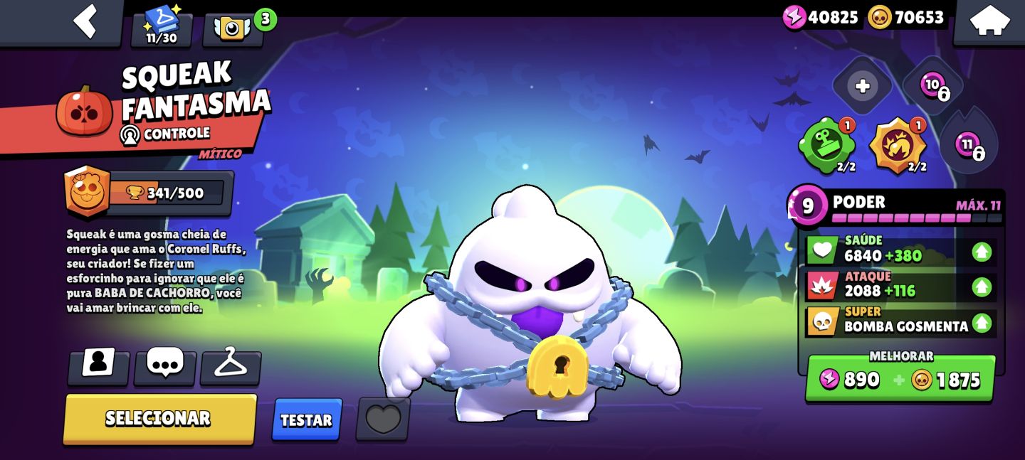 Conta de Brawl Stars de 2019 com muitos recursos!